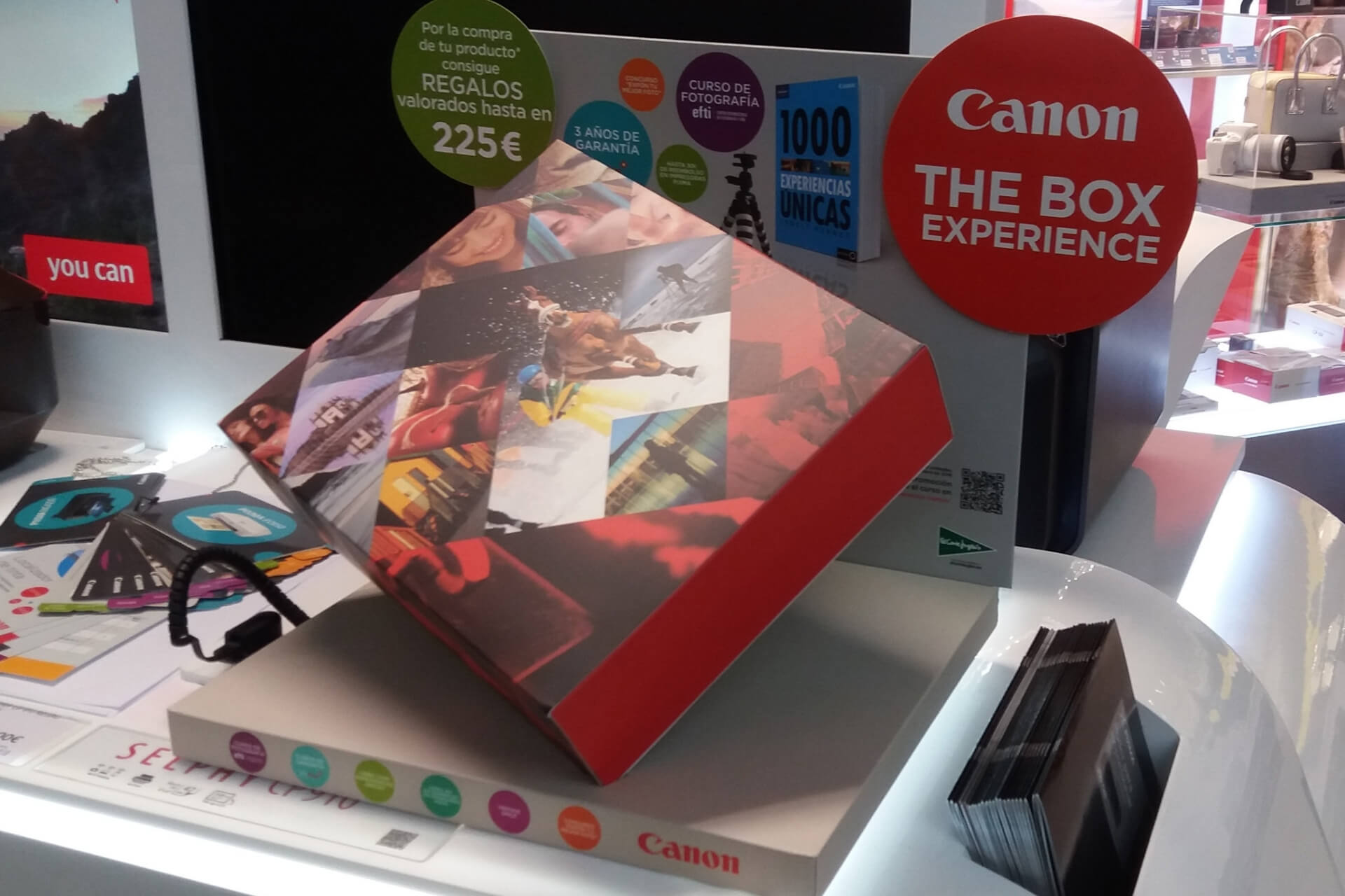 diseño de caja de canon creado por nice people group