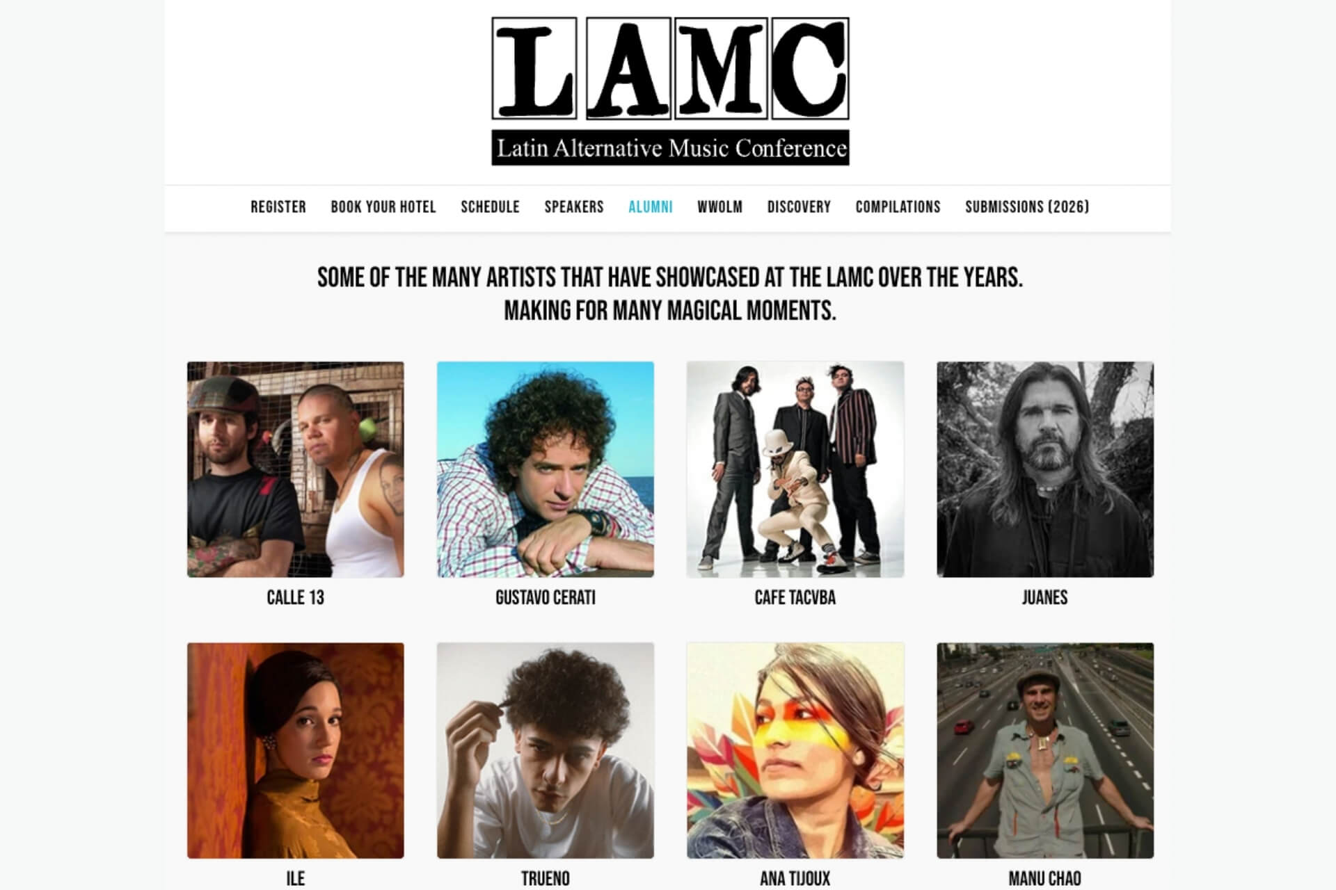 WEB CREADA PARA LAMC POR NICE PEOPLE GROUP