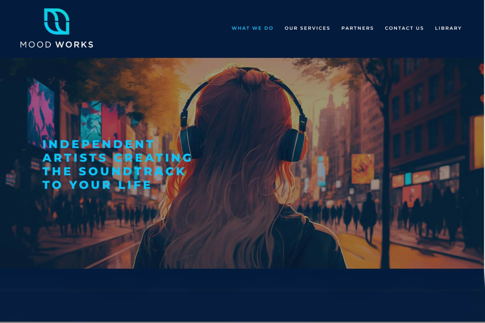 imagen web moodworks creada por nice people group
