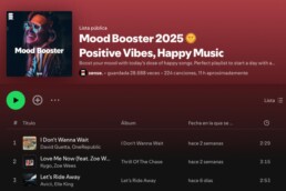 imagen web moodworks y Spotify creada por nice people group
