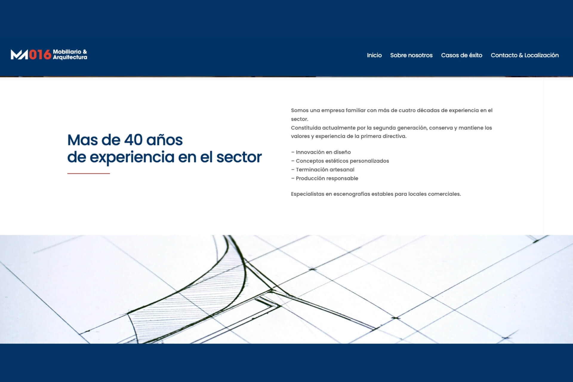 diseño web MYA016 creada por nice people group
