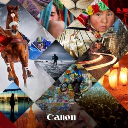 collage de fotos de canon hechas por nice people group