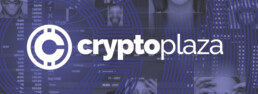logo de cryptoplaza creado por nice people group