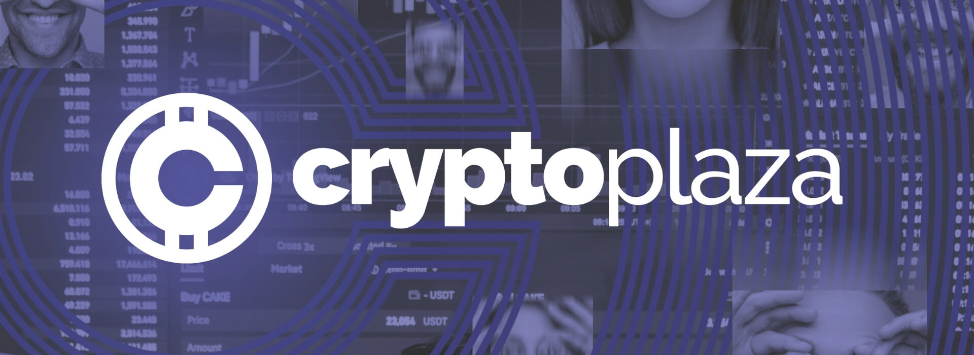 logo de cryptoplaza creado por nice people group