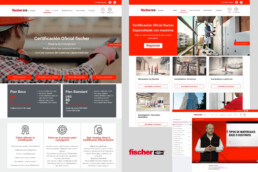 diseño de plataforma online de cursos fischer