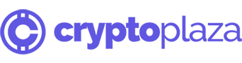logo cryptoplaza creado por nice people group