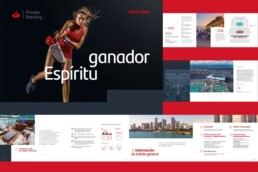 diseño de folleto santander nice people group 1